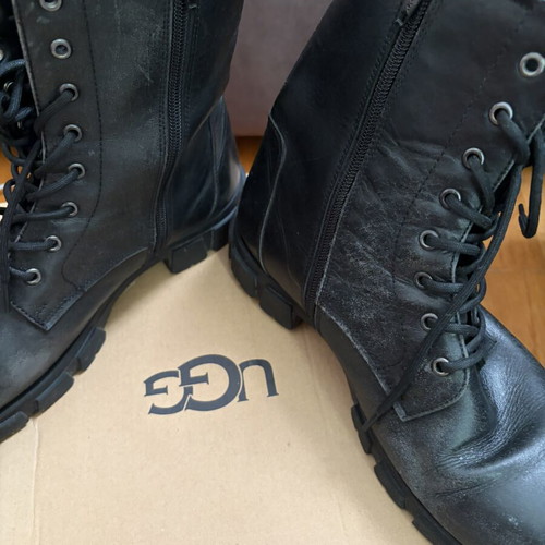 Black boots used, size 41