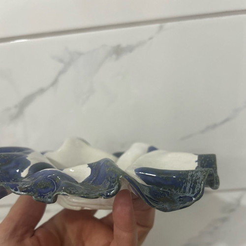 Κεραμικό μπολ σαν καινούργιο, χειροποίητο πρωτότυπο έργο από τη δεκαετία του '70