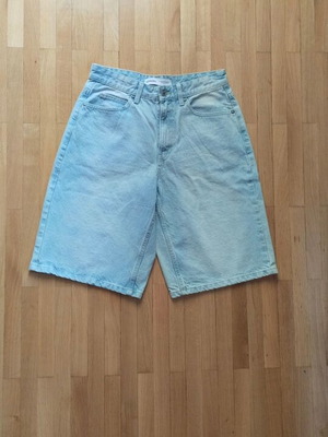 Bershka Men's Denim Bermuda Shorts New, Blue, Size EUR38