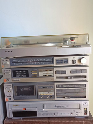 Sony vintage Hi-Fi stereo system used with separate components