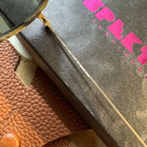 Spektre sunglasses like new, handmade Italian with mirror lens