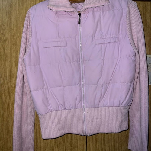 Pink jacket like new, size XL