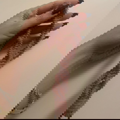 μπρελοκ μακραμε ροζ χειροποίητο για τα κλειδια