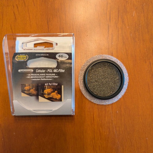 Bilora 46mm polarized filter new