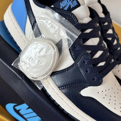 Nike Air Jordan Retro Low sneakers brand new, size 44, black and blue