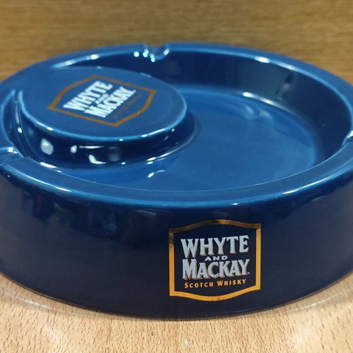 Whyte & Mackay Scotch Whisky Ceramic Ashtray like new
