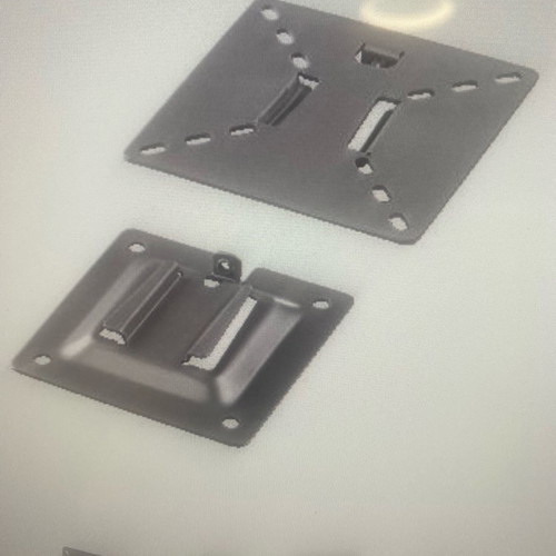 HAMA 49525 LCD Wall Bracket Slim VESA 100 Silver TV Mount new