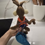 Willy Coyote Warner Bros λούτρινο παιχνίδι