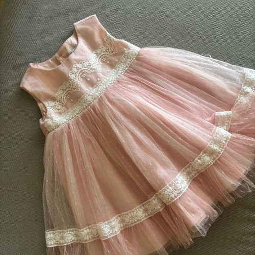 Abel&Lula tulle baby dress like new, 12m/80cm