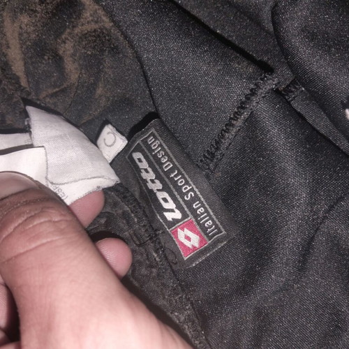 Lotto tracksuit used, size large, black
