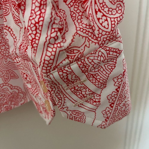 Paisley shirt Italian new multicolor size M