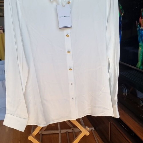 Tommy Hilfiger shirt new, white, size XS