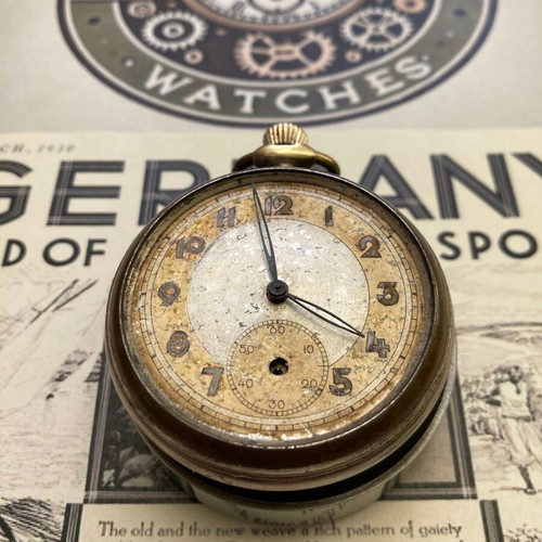 Kienzle 44 pocket watch used, 1930s vintage