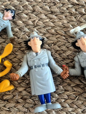 Inspector Sainis figures used, Bandai collectible set