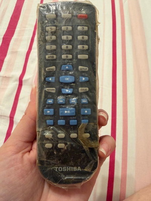 Remote Control Toshiba SE-R0301 like new for DVD Players