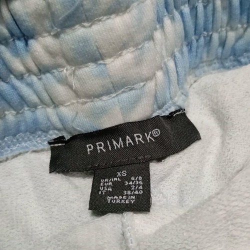 Pijama shorts like new, white and blue