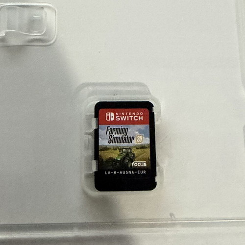 Farming Simulator 20 Nintendo Switch like new