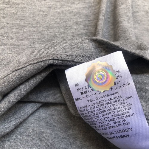 Franklin & Marshall T-shirt new men's gray cotton M