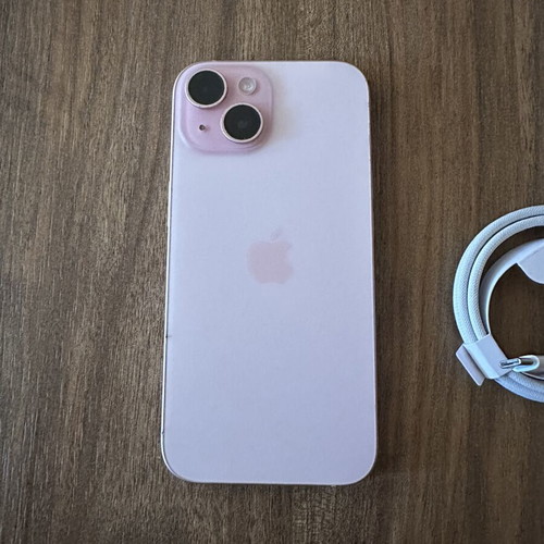 Apple iPhone 15 256GB pink smartphone