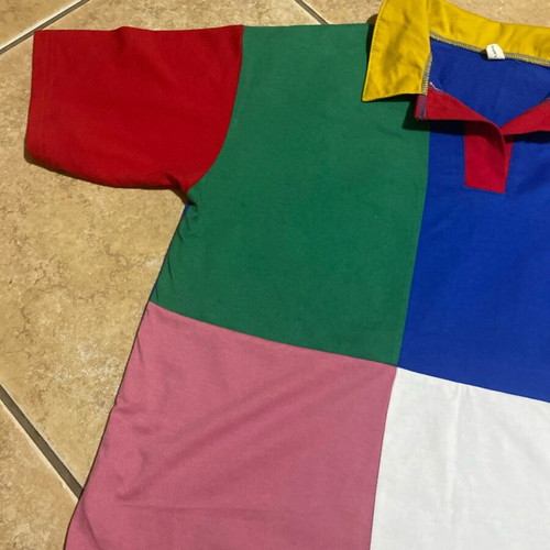 Cotton’s sugar multicolor blouse size L like new