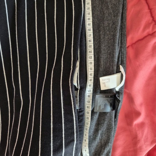 Set of two elastic mini skirts H&M like new, black and gray