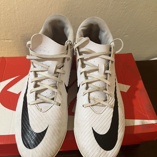 Nike Mercurial football boots size 43, white black red