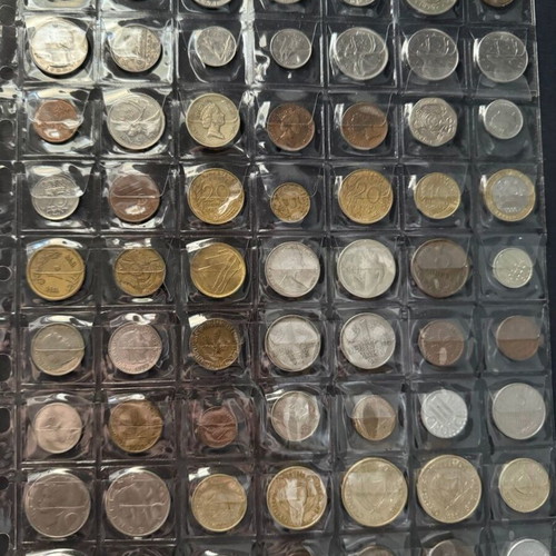 Foreign coin collection used, lot for collectors