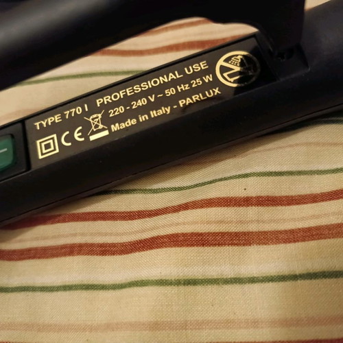 Parlux curling iron new, professional