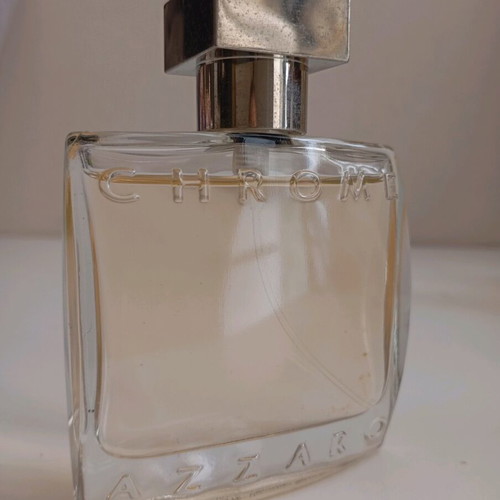 Azzaro Chrome EDT 50ml men's perfume used, old edition