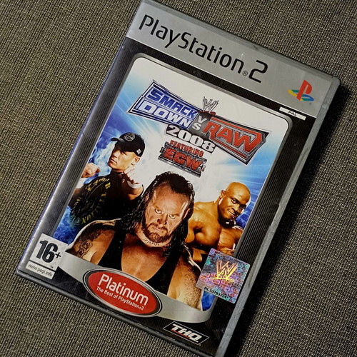 SmackDown VS Raw 2008 PS2 used, Greek edition