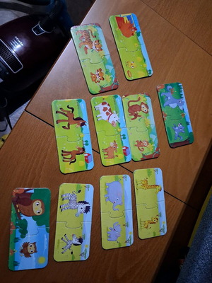 Board games for preschool and early school age like new, set of 4