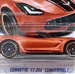  2023 hot wheels Corvette C7 Z06 Convertible