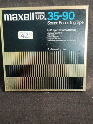 Μπομπίνα Maxell ud 35 - 90 μεταχειρισμένη σε πάρα πολύ καλή κατάσταση f1