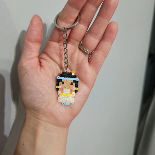 Pocahontas keychain new, handmade