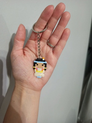 Pocahontas keychain new, handmade