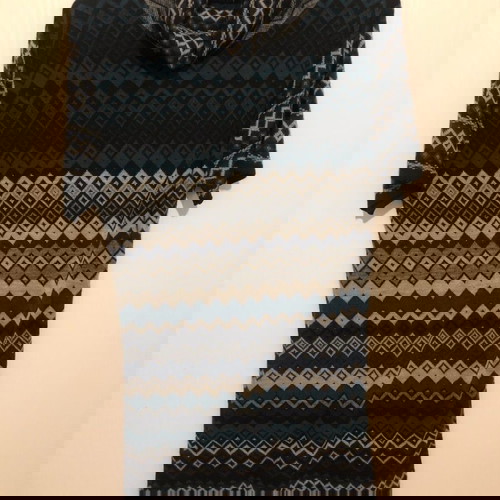 Mini wool dress Attrativo one size, not used, multicolor