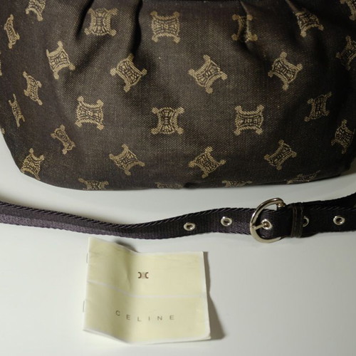 Celine Original Bag - Macadam Denim Gray Satchel