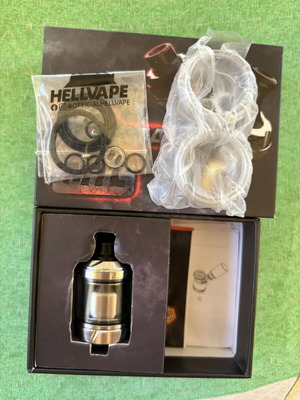 Hellvape MD RTA MTL 24mm like new