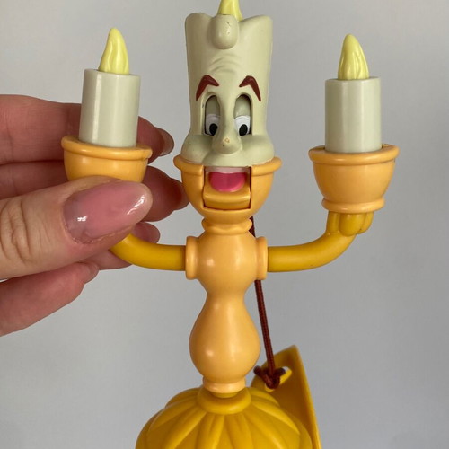 Disney Beauty and the Beast Lumiere PVC figure 2002, used