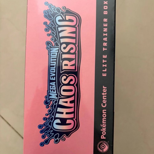 Chaos Rising Pokemon Center ETB new