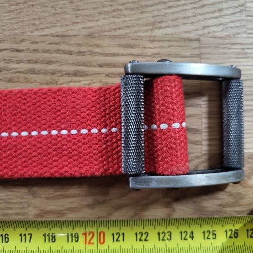 Docker's belt new, 120 cm, red