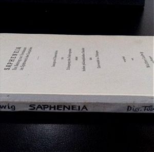 Sapheneia - Ein Beitrag zur Formkunst im Spatwerk des Euripides - Walther Ludwig