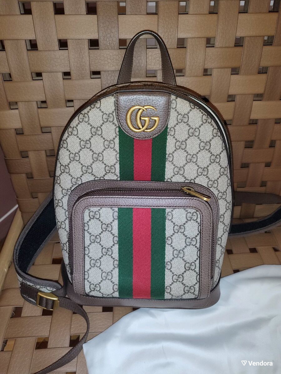 gucci knockoff mini.backpack GG Supreme Monogram Textured Dollar Calfskin Web Small Ophidia Day Backpack Beige Ebony Fluorescent Fuchsia 1864081 FASHIONPHILE Gucci Ophidia GG small backpack