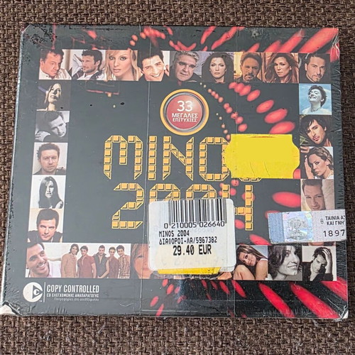 Minos 2004 33 Greatest Hits 2CDs new, laiko