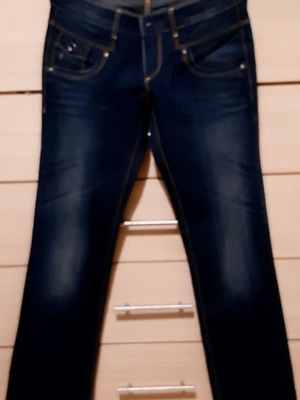 Staff Sandra jeans, Large 32, denim blue, stonewashed