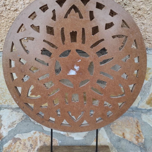 Metsovitiko Handmade Wood Carving Decorative Stand New