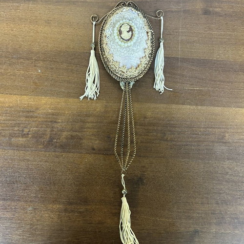 Vintage hand mirror