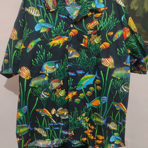 Scorpio shirt collectible like new, colorful, size M