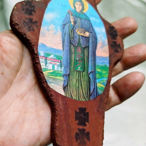 Saint Paraskevi Wooden Icon like new