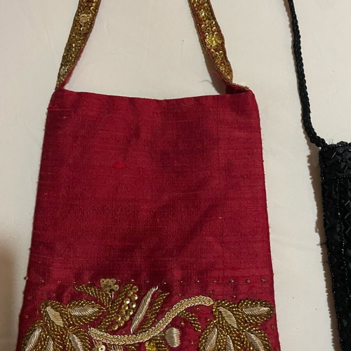 Evening bags like new, pack of 3 fabric